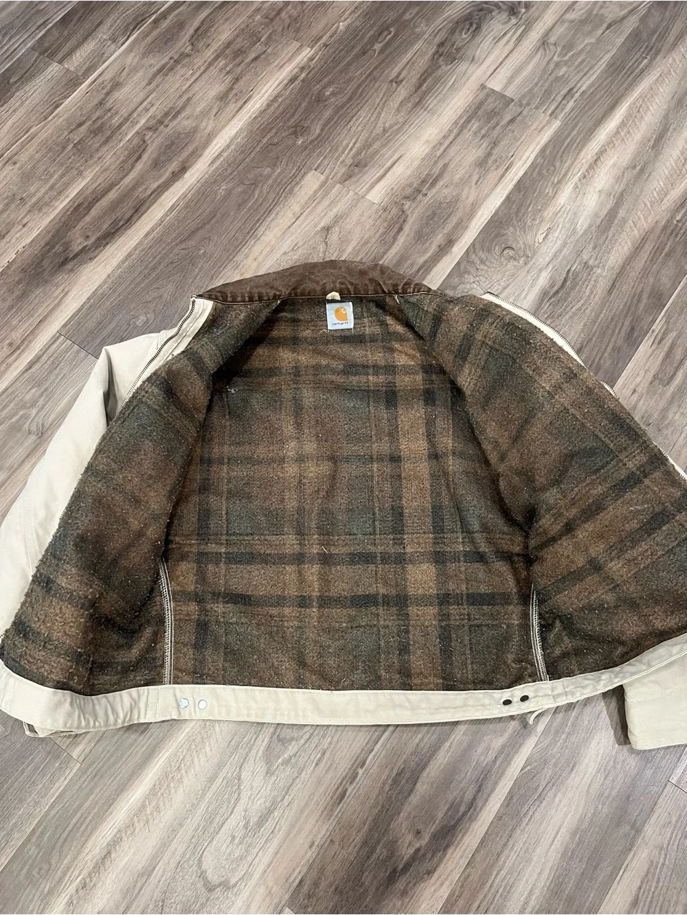 Carhartt J76STN Detroit Vintage Jacket Large 1990s USA Made
